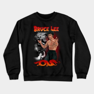 Legend Bruce Movie Jeet Kune Do Be Water Lee Crewneck Sweatshirt